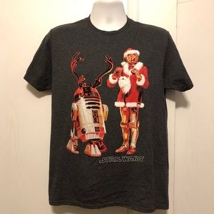 🔲 STAR WARS - Men’s Christmas Design T-Shirt